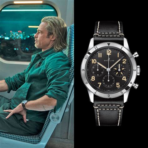 breitling werbung brad pitt|Brad Pitt bracelet bullet train.